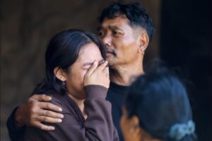 crying women
