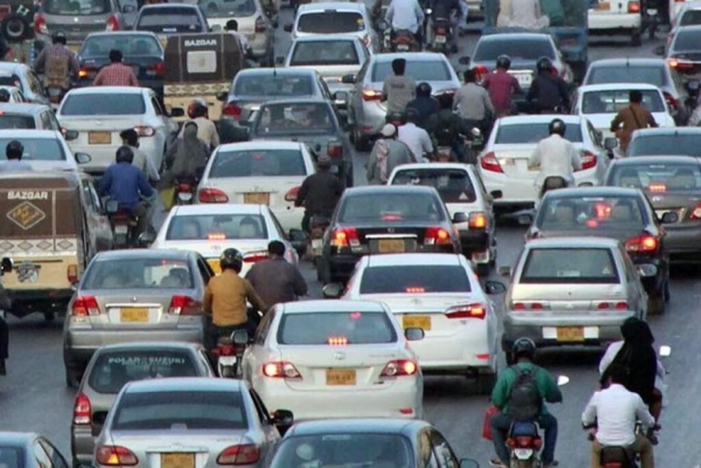 Pakistan traffic