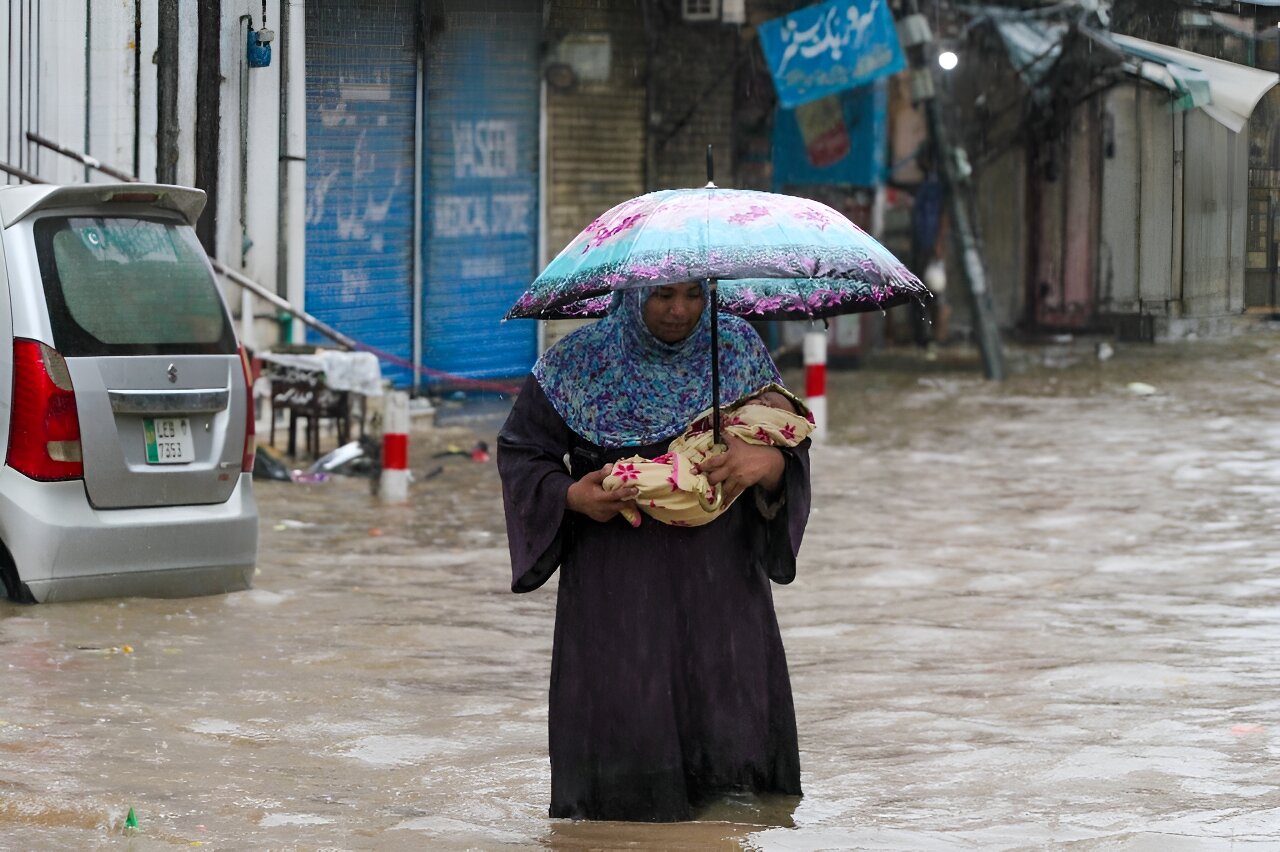 Rain in Pakistan