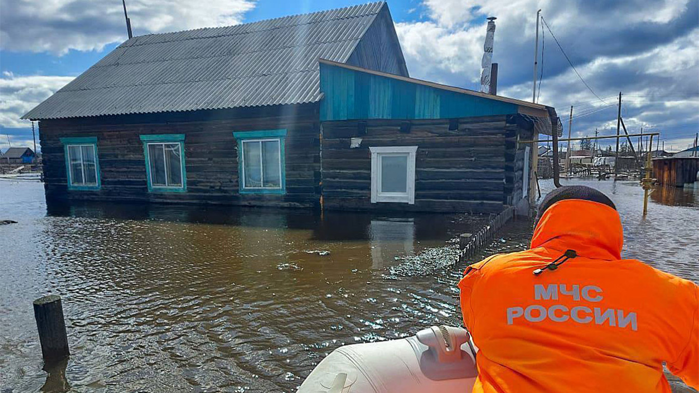 flood in Russia