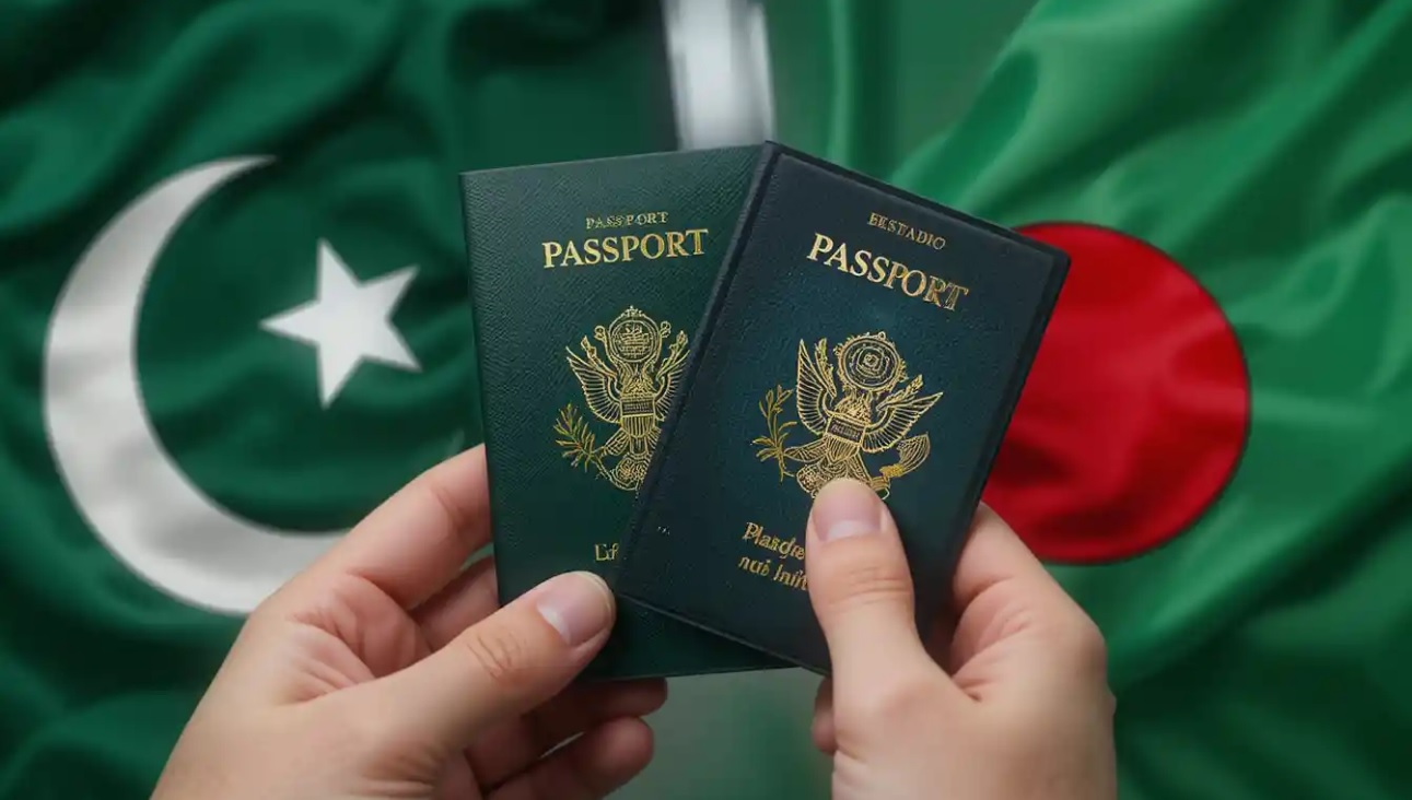 Pakistan and Bangladesh