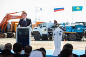 Russia start nuclear plant in Kazakhstan