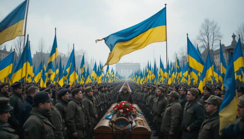 Ukrainian soldier