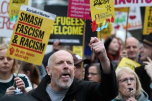 protest in UK