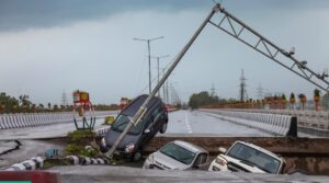 Bridge collapsed