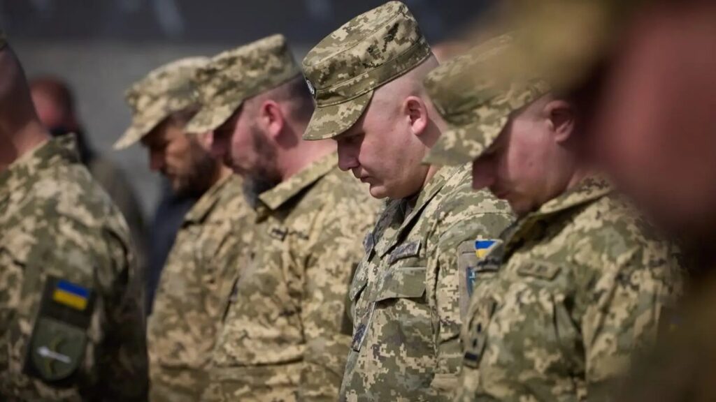 Ukrainian soldiers