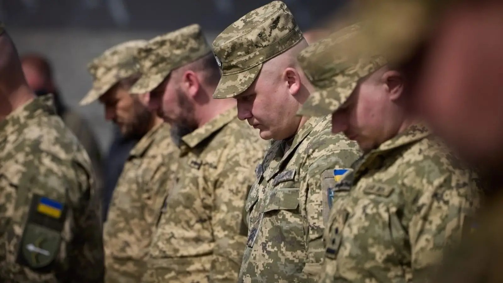 Ukrainian soldiers