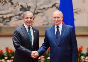 Putin and Shahbaz Sharif