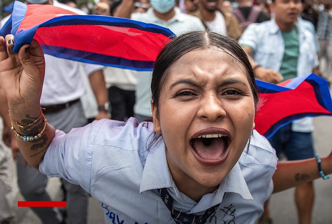 Nepal protest