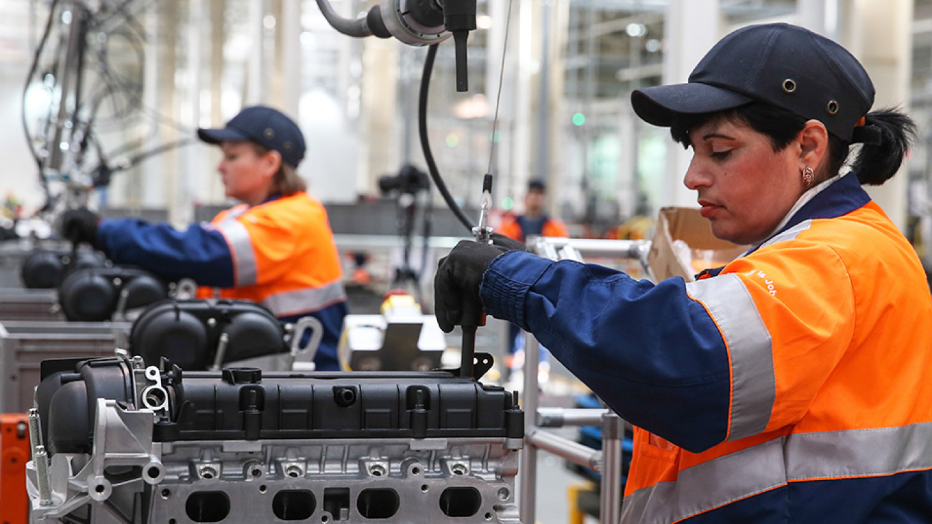 Russian worker