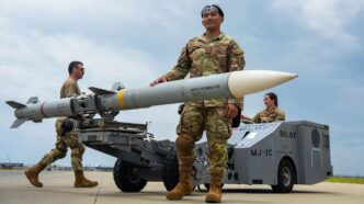 US air to air missile