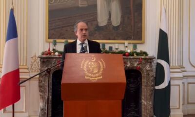 پیرس میں پاکستانی سفارتخانے میں قائداعظم کی سالگرہ اور کرسمس کی تقریبات