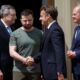 یورپی یونین کے رہنماؤں کا دورہ کیف یوکرینی صدر سے ملاقات